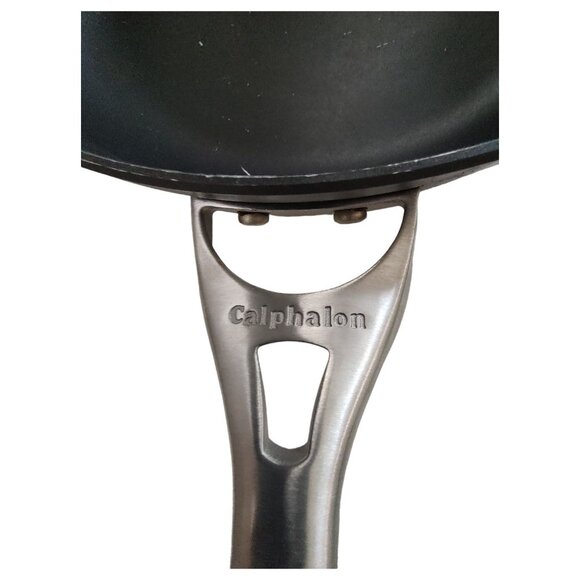 Calphalon 12" Hard-Anodized Aluminum Nonstick Fry Pan With Stainless Steel Handl - Picture 7 of 16